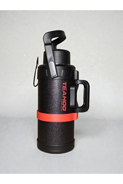 WDA زجاجة سفر حرارية كبيرة من الفولاذ المقاوم للصدأ من تياهو، مزودة بمقبض وغط...