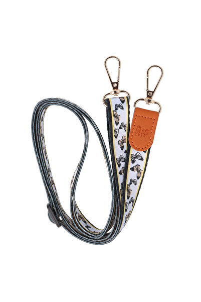 SEP Snur textil dublu telefon mobil cu carabine Butterfly