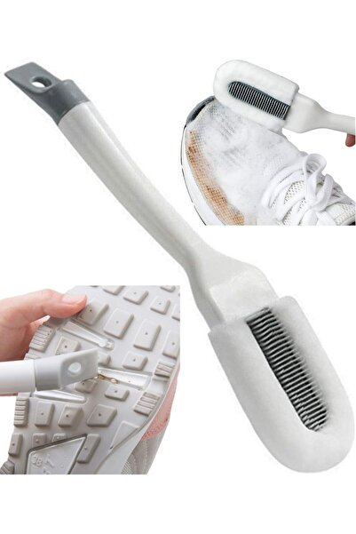 Arabest Professional Cleaning Shoe Brush, Multifunctional Ergonomics Handle Shoe Brush