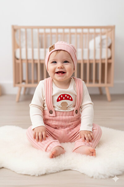 Little Baby مجموعة باديلي بيريلي حياكة مضلعة سالوبت