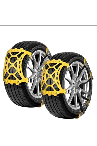 arwil Set of 2+2 FREE rubber anti-skid systems, snow chain or ice replacement