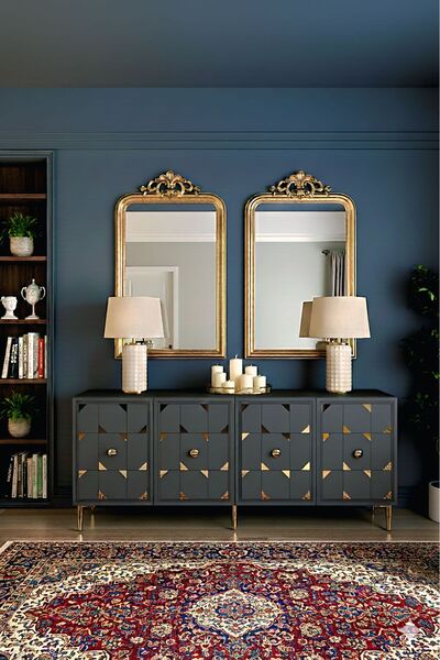 YUMEDİ DESİGN KA1803AG - RABBİT KONSOL ,TV SEHPASI , ÇOK AMAÇLI DOLAP, KAHVE ...