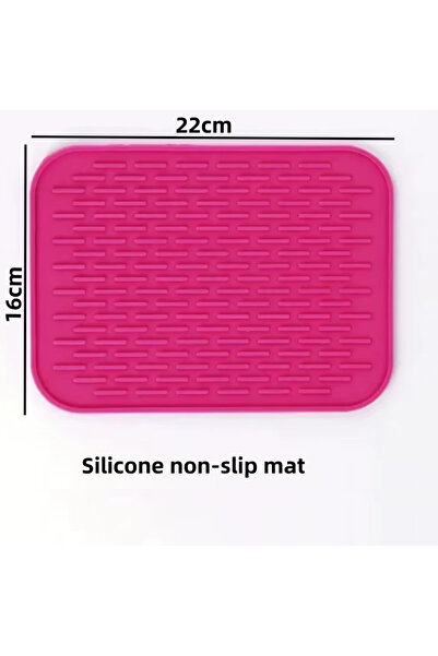 Choice 16x22cm Rose red S（little kitten ）、M、L bsorbent Pet Feeding Mat, Water...