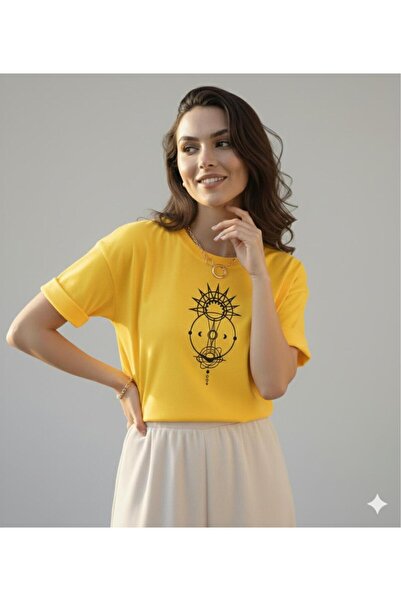 BW Bravely Wear Γυναικείο καλοκαιρινό μπλουζάκι με στάμπα TUTULMA