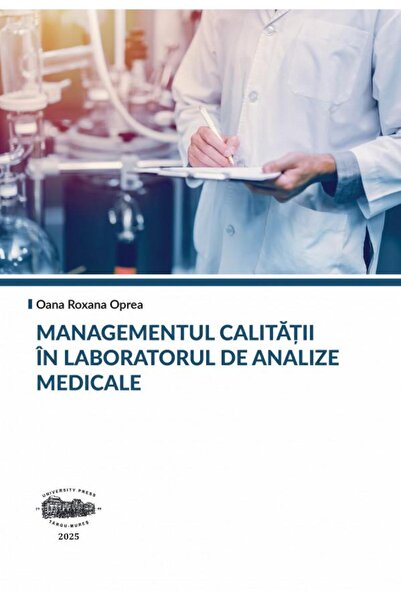 Editura University Press Quality management in the analysis laboratory