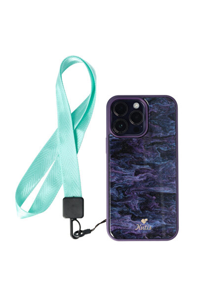 SEP Snur textil Lines pentru telefon mobil Turcoaz