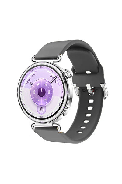 Sneezy حزام سيليكون ناعم من PureLux متوافق مع ساعة هواوي Watch GT6 مقاس 41 ملم