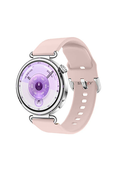 Soft PureLux Soft Buckle Silicone Strap Compatible with Huawei Watch GT6 41mm