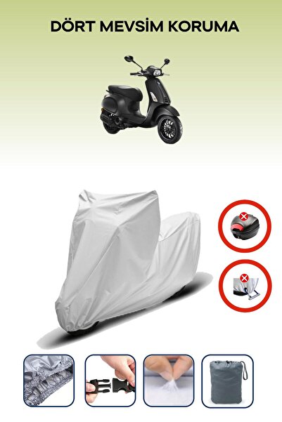 Breen Gray Rear Bag Lock Incompatible with Vespa Sprint S 150 Compatible Moto...