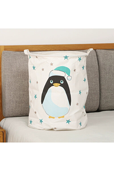 Choice سلة تنظيم ملابس على شكل حيوانات من قماش الكانفاس، مقاس 40×50 سم، لتنظي...