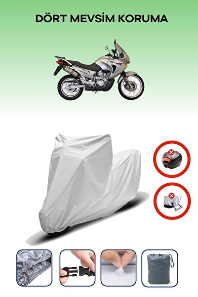 Breen Gray Rear Bag Lock Incompatible Honda XL 650 Transalp Compatible Motorc...