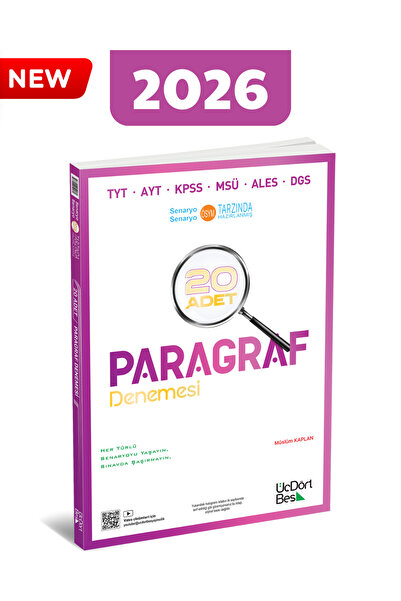 Arı Yayıncılık 2026 345 Yayınları 20'li Paragraf Denemesi