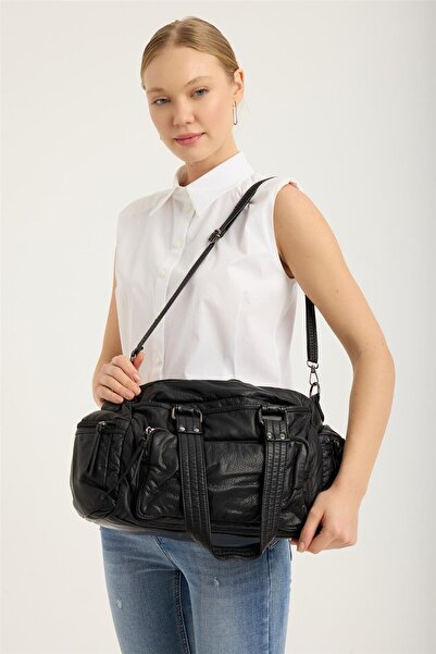 HomeStore Multı Gözlü Eskitme Çanta