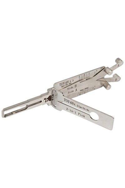 3DTotal Publishing Decodor auto original Lishi TOY48 v3, deblocare portieră p...