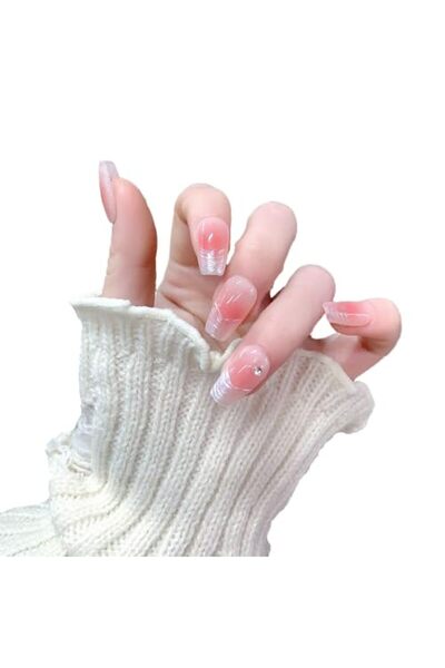 bolivia's 100% Handmade Press-On Gel False Nails, Salon Quality, Reusable (Bolivia's)