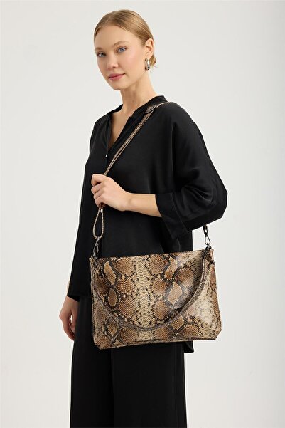 HomeStore Python Patterned Bag