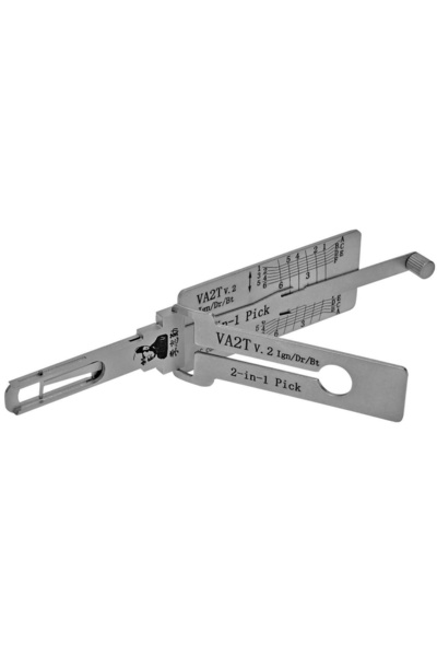 3DTotal Publishing Decodor auto Lishi VA2T v2 original pentru Dacia Logan Dus...