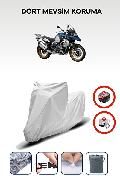 Breen Gray Rear Bag Lock Incompatible Bmw R 1250 Gs Adventure Compatible Moto...