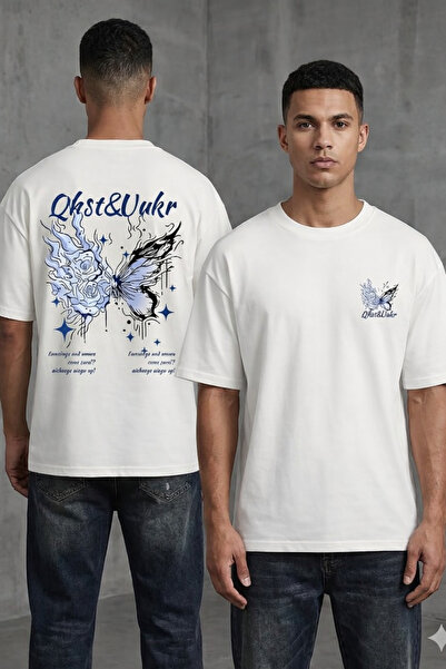 PENTHİLUS تي شيرت للجنسين. يوفر تفاصيل الطباعة الأمامية والخلفية استخدامًا أن...