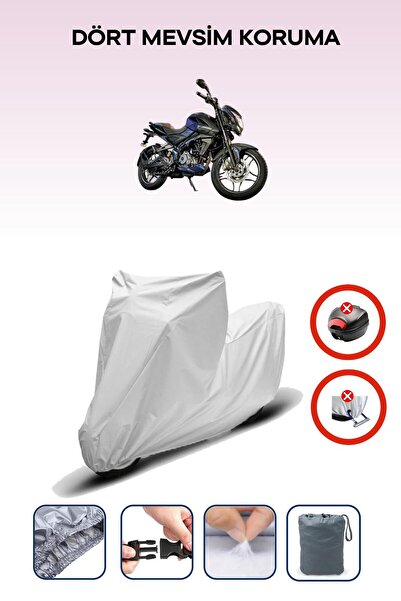 Breen Gray Rear Bag Lock Incompatible with Bajaj Pulsar Ns 160 Compatible Mot...