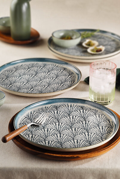 Kütahya Porselen Perla 4 Piece 27 cm Serving Plate