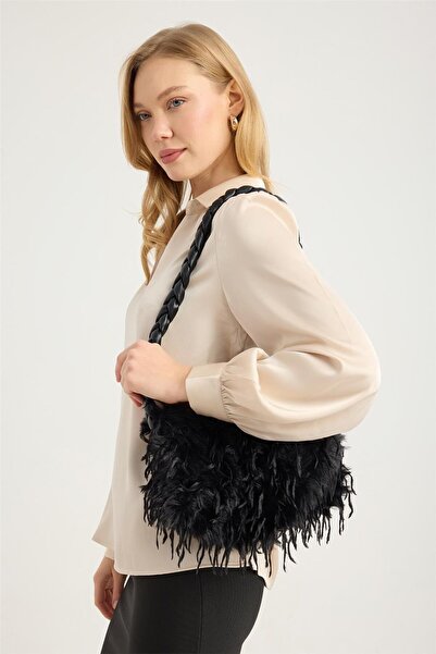 HomeStore Örgü Saplı Çanta