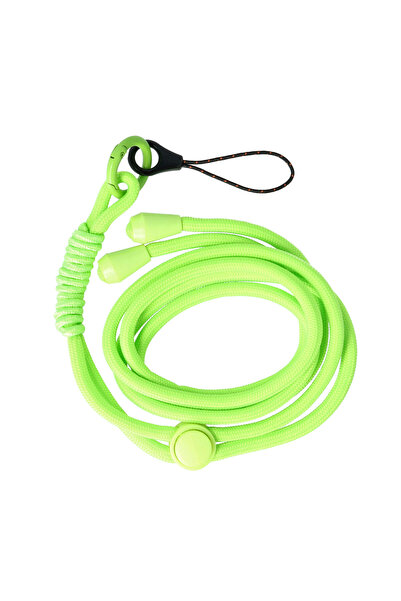 SEP Textile cord for mobile phone Lime
