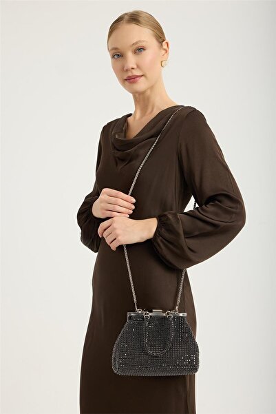 HomeStore Abiye Metal Kenar Çanta