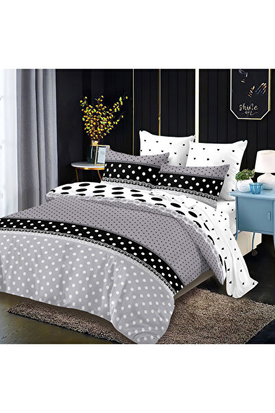 Pucioasa Bed linen for double bed 2 people Pucioasa, 6 pieces, Finet, DREAM-0236