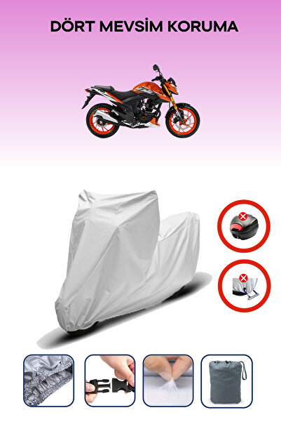 Breen Gray Rear Bag Lock Incompatible Rks Tnt 202 Compatible Motorcycle Tarpa...