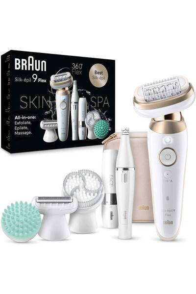 Braun Group براون سيلك-إبيل 9 فليكس سكين سبا 9-681 ثلاثي الأبعاد