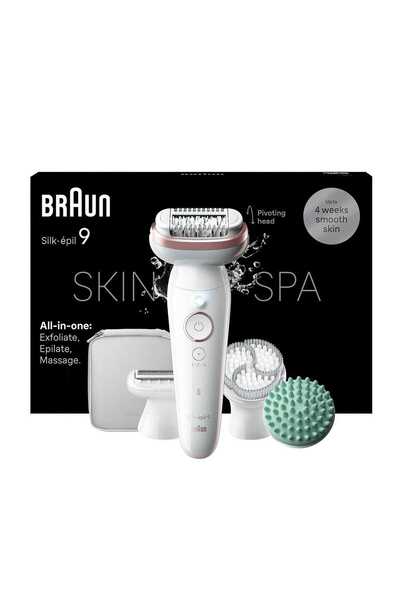 Brawn Braun Silk-épil 9 SkinSpa (SES9-080): 9-in-1 complete care kit for month-long smoothness