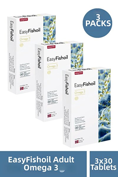 Easy Fishoil Easyfishoil Adult 30 Chewable Gel Form 3 Pcs