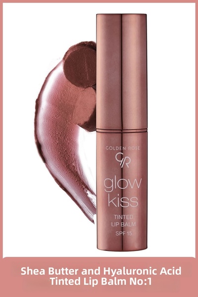 Golden Rose مرطب الشفاه الملون Glow Kiss - مرطب الشفاه الملون بالفانيليا - 86...