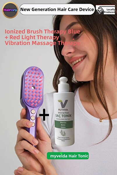 VeldaTech Steam and Ion Massage Device with Light Therapy – Effective Against...