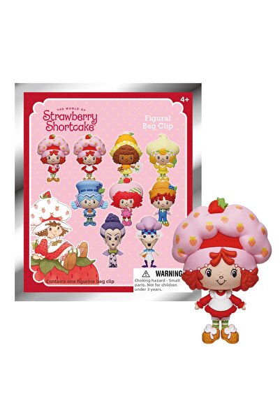 Monogram International مجسم مفاجأة مونوغرام فراولة شورت كيك مع مشبك 32300