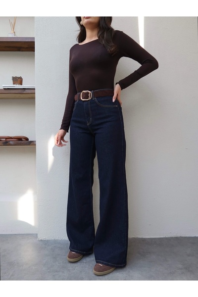 ESRAHELVACI Дънки с прав крой