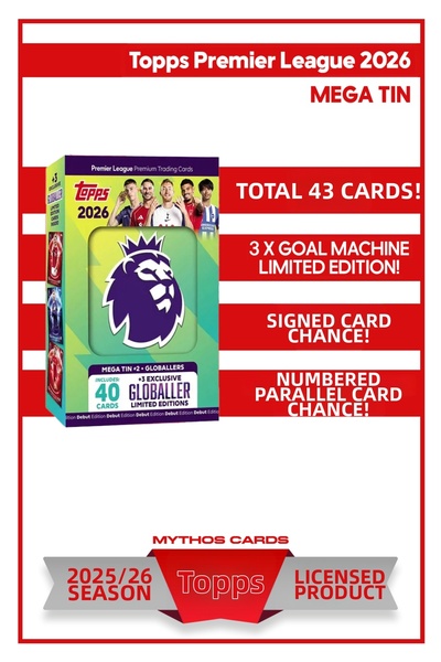 Topps دوري الدرجة الأولى 2026 - ميجا تين 2 جلوبالرز
