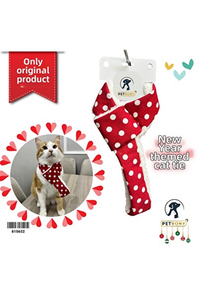 PETS & OTHERS ربطة عنق / ملابس بتصميم عيد الميلاد للقطط