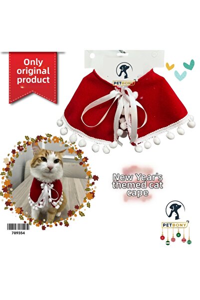 PETS & OTHERS Christmas Themed Cat Collar/Cat Outfit