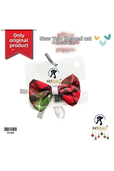 PETS & OTHERS Christmas Themed Cat Bow Tie