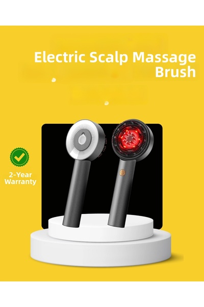 Epilons Led Technology Electric Hair Massage Brush Micro Current