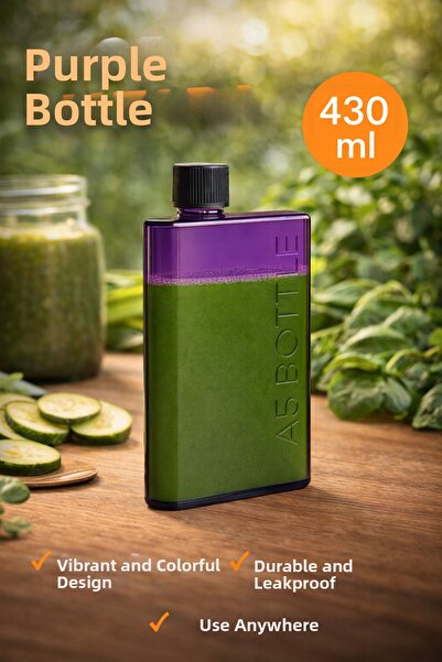 Open Home Concept Flexibottle A5 – Multi-Purpose Notebook Flask for Carrying ...
