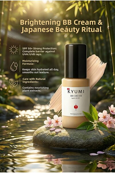 Kyumi Tone Equalizer 50Spf+ Bb Cream Brightening and Skin Nourishing Japanese...