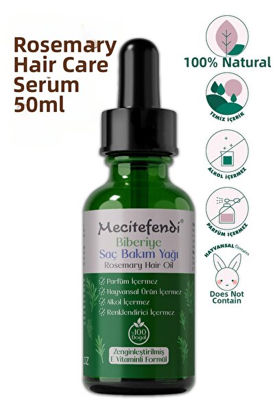 Mecitefendi Rosemary Hair Care Serum (with E-Vitamin) 50 ml