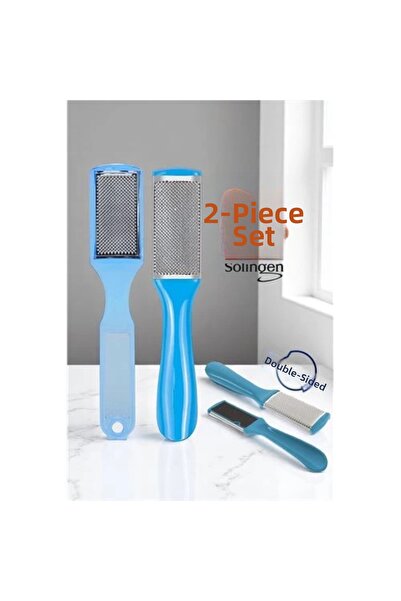 Epilons موداكار مبرد الكعب - مجموعة مبرد الكعب من قطعتين سطحين من سولينجن الم...