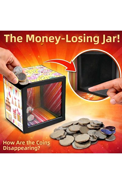 COjans حصالة سحرية للفوز بالمال - صندوق بتصميم مذهل