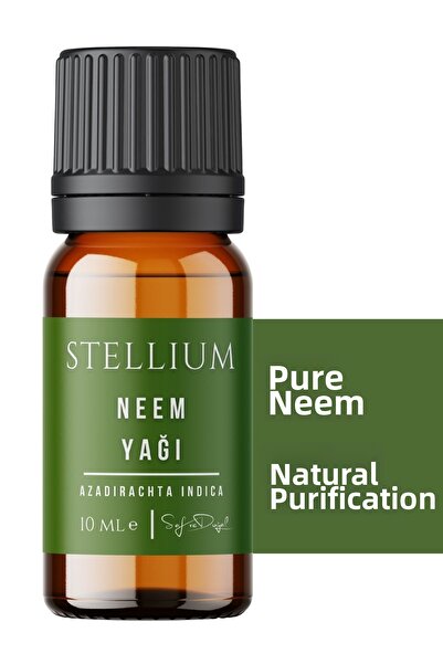 STELLIUM مسبحة زيت النيم - زيت شجرة، معصور على البارد، 10 مل