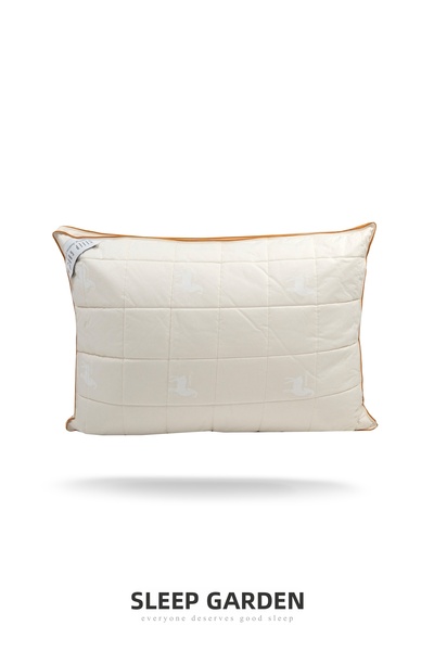 Sleep Garden PERNĂ DE CAŞMİR 50x70 CU SACOȘĂ DE IN DIN IUTĂ