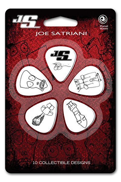 Planet Waves PLANETWAVES 1CWH4-10JS ΠΕΝΑ JOE SATRIANI 10 ΤΕΜ. ΜΕΣΑΙΟ ΛΕΥΚΟ Pe...